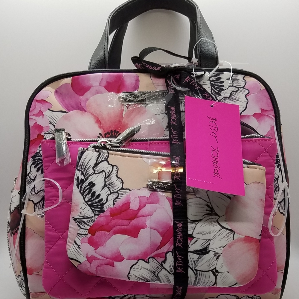 Betsey Johnson travel set